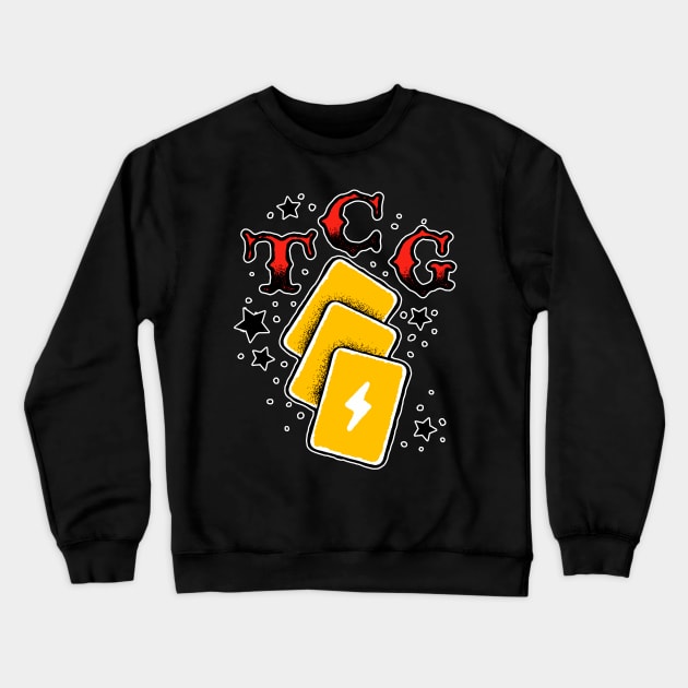 TCG Tattoo Crewneck Sweatshirt by east coast meeple